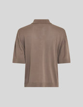 Laden Sie das Bild in den Galerie-Viewer,  MSCH Copenhagen Shirt Terine 2/4 Mountain Trail mit Polokragen und Knopfleiste.
