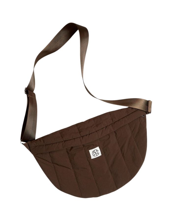 MSCH Copenhagen Sasja Bumbag in Slate Black Melange – funktionale Bauchtasche