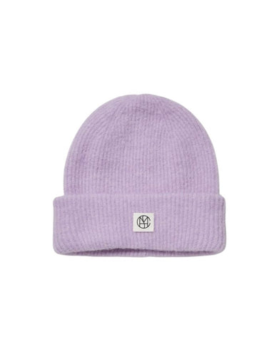MSCH Copenhagen Beanie Hope Icon in Orchid Bloom – Fold-up-Design mit Logo
