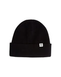 MSCH Copenhagen Lowee Icon Beanie  Black – Mütze aus Merinowolle