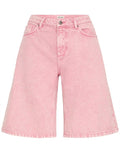 Bermuda Shorts von Ichi aus Jeans Stoff in der Farbe Wild Orchid