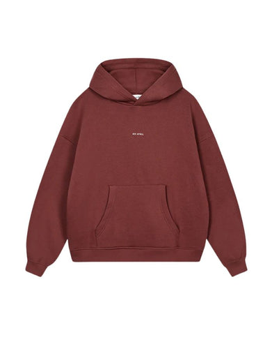 Boyfriend Hoodie Cherrywood von OH APRIL – gemütlicher Oversized Schnitt