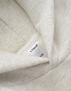 Oversized Hoodie Erwachsene Cozy Club Hellgrau