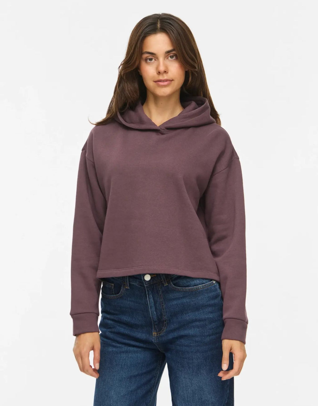 Hoodie Vihuris Short I Raisin
