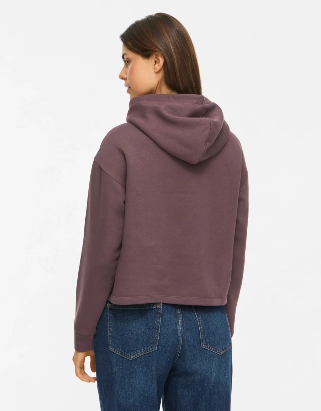 Hoodie Vihuris Short I Raisin