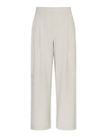 MSCH Copenhagen Hose Henrika HW Peyote mit hoher Taille, weitem Bein und Bügelfalten.