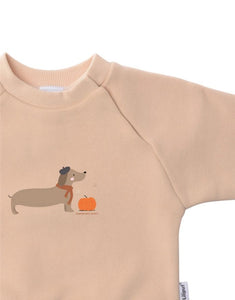 Sweatshirt Liliput Beige – Rückseite