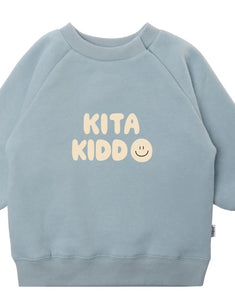 Kinder Sweatshirt Liliput Hellblau – Rückseite