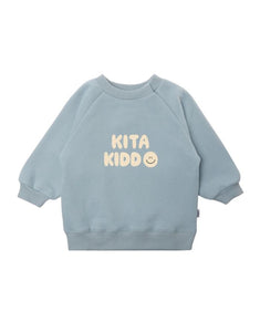Kida Kiddo Pullover – elastische Ribbündchen an den Ärmeln