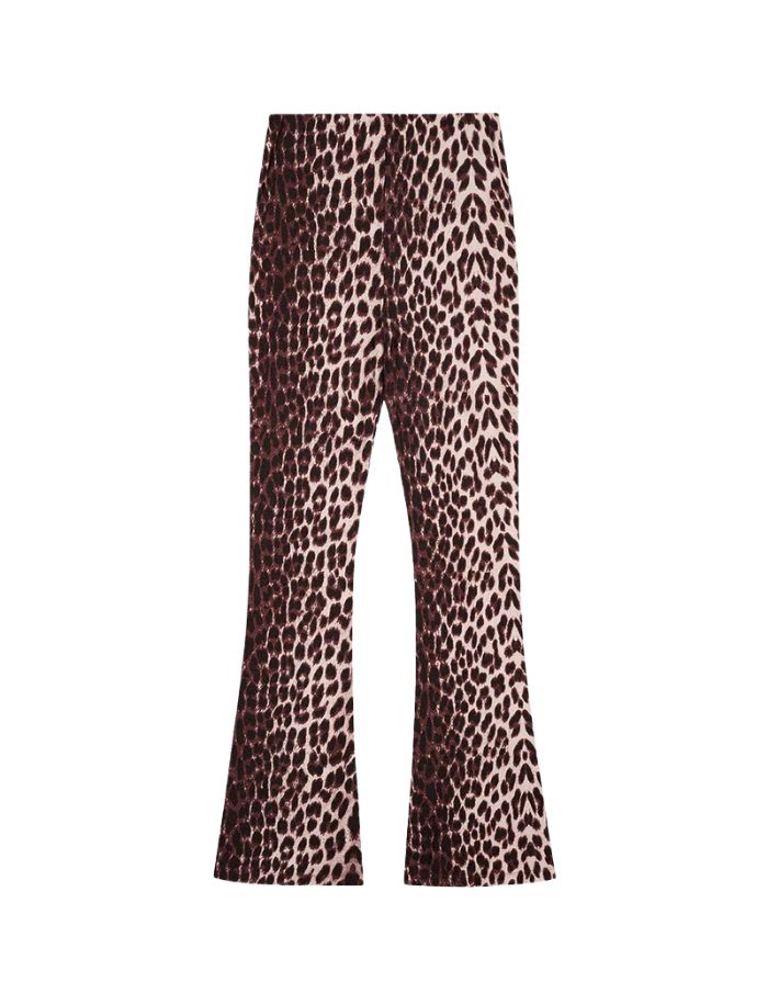 Leggings Bootcut Tia I Leo Cherrywood