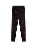 Legging mit braunem Leo Muster von Oh April