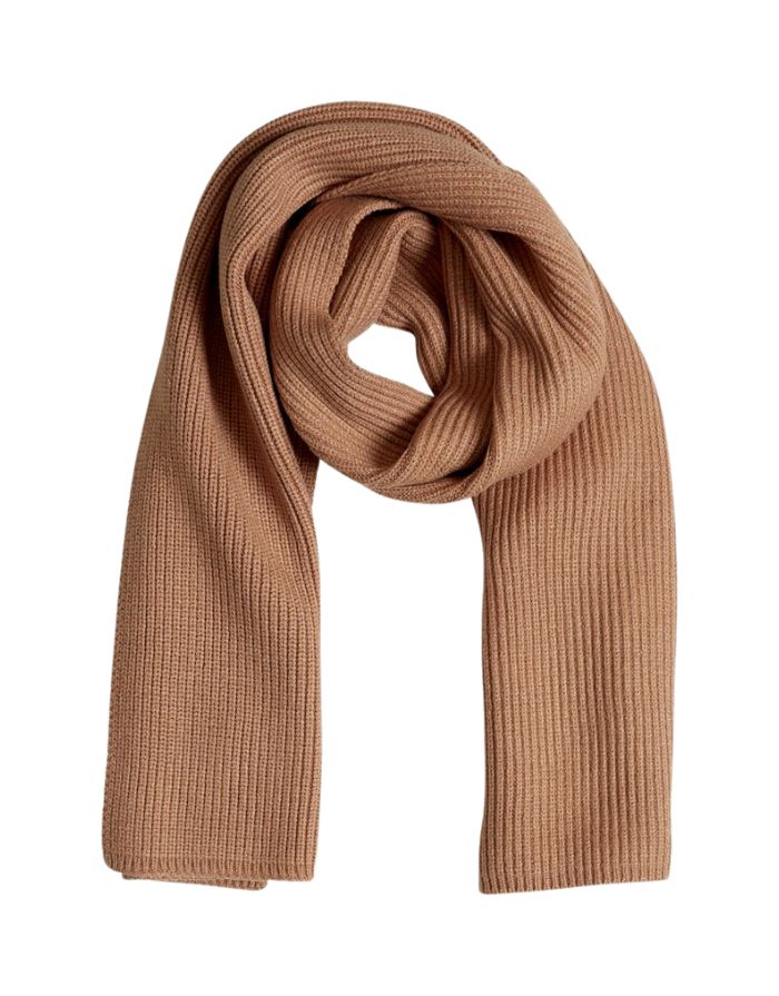 MSCH Copenhagen Schal Galine Rachelle in Cartouche Melange – weicher Rippstrickschal in tiefem farben, stilvoll und warm für die Winterzeit.