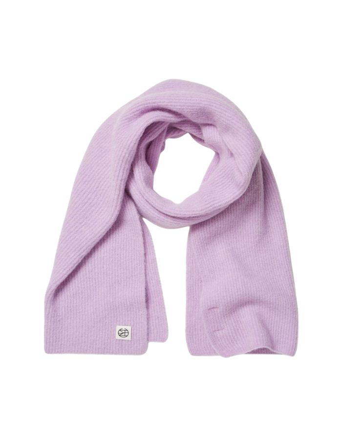 MSCH Copenhagen Schal Hope Icon in Orchid Bloom – gestrickter Wollscha