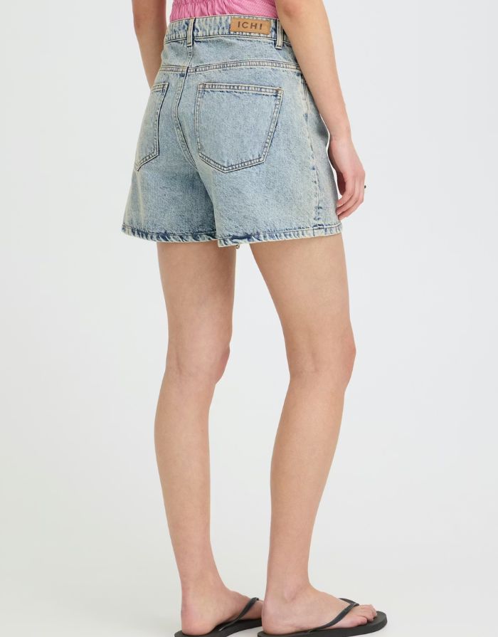Shorts Ihaveny I Light Blue Bleached