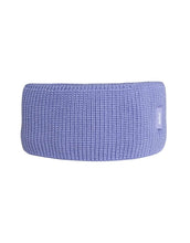 Laden Sie das Bild in den Galerie-Viewer, Popeia Stirnband Flieder aus 100 % Merinowolle, Made in Germany.
