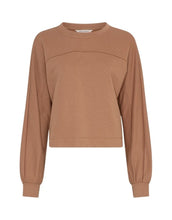 Laden Sie das Bild in den Galerie-Viewer, Sweatshirt Briena Slit I Toasted Coconut

