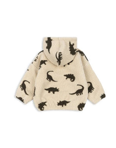 Teddyjacke mit Kapuze Jody I Dino Silhouette