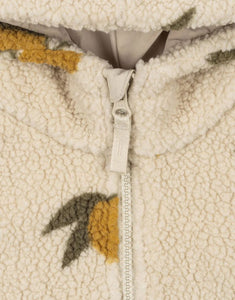 Teddyjacke mit Kapuze Jody I Mon Grand Citron