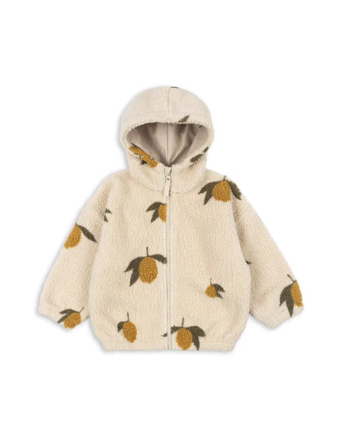 Teddyjacke mit Kapuze Jody I Mon Grand Citron