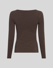 Laden Sie das Bild in den Galerie-Viewer, Langarmshirt Kath I Slate Black Melange
