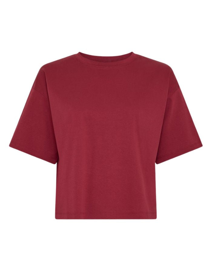 Tshirt von MSCH Copenhagen in der Farbe Rhubarb