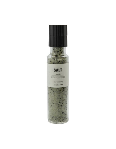 Nicolas Vahé Salz Wasabi – Meersalz mit Wasabi und schwarzem Sesam, 300 g.