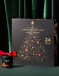 Adventskalender von Lakrids by Bülow – klassischer Lakritz-Adventskalender mit 24 Türchen, 345 g