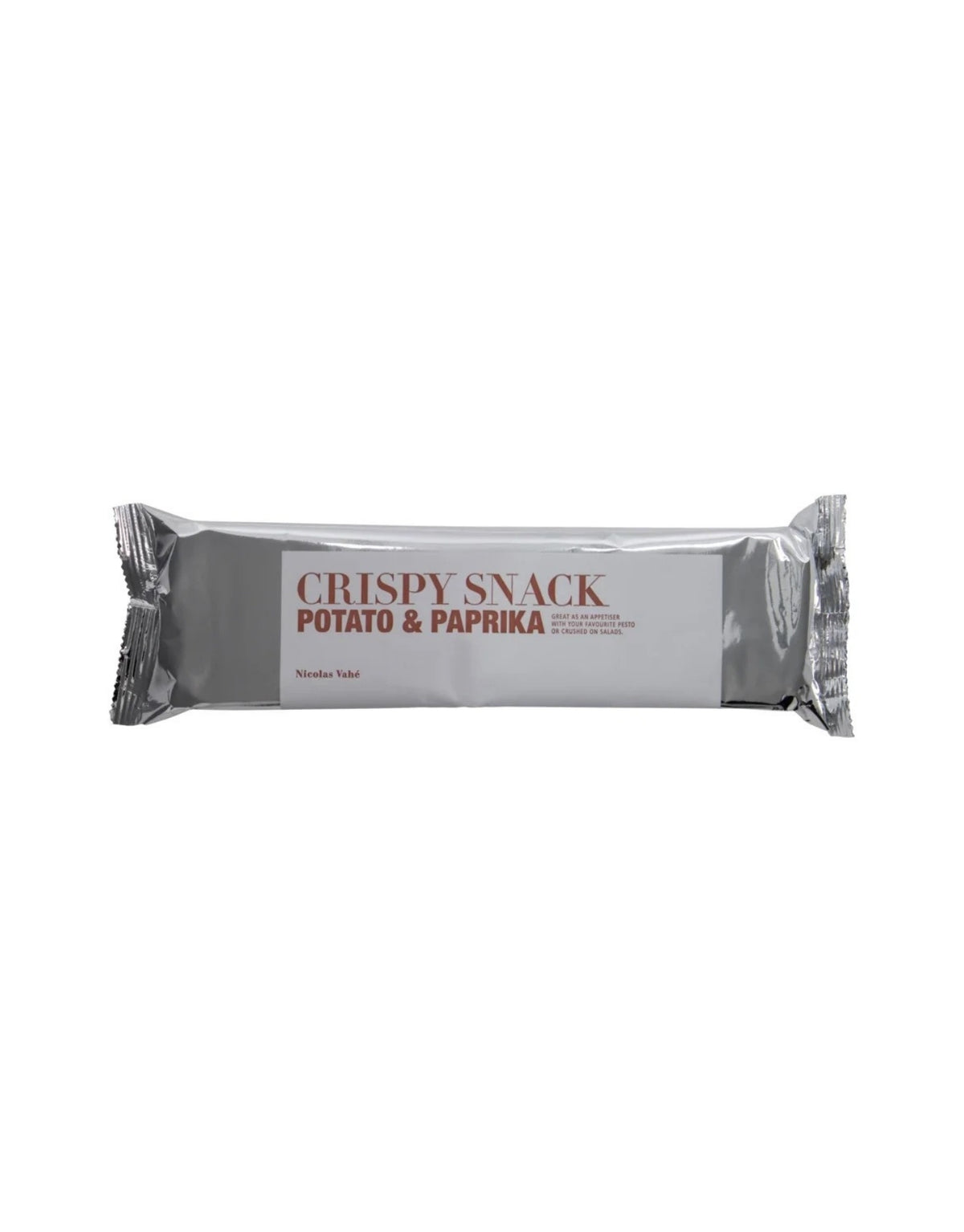 Crispy Snack Potato &amp; Paprika von Nicolas Vahé, 75 g knusprige Kartoffelsnacks mit würziger Paprikanote als Freisteller 
