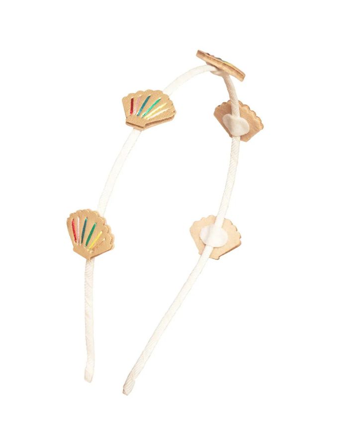 Haarreifen I Rainbow Shell
