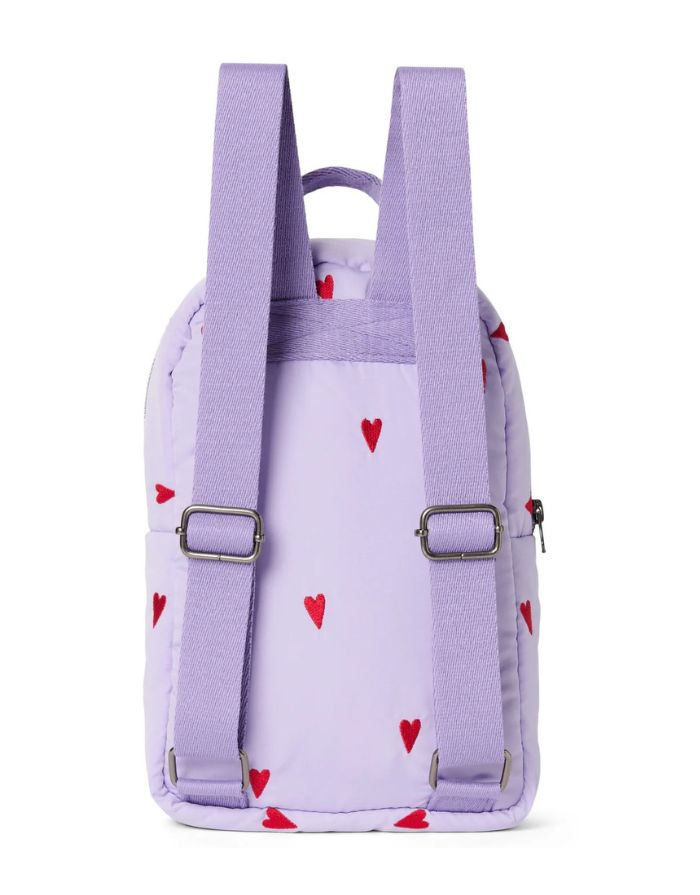 Rucksack Mini Puffy I Purple Hearts
