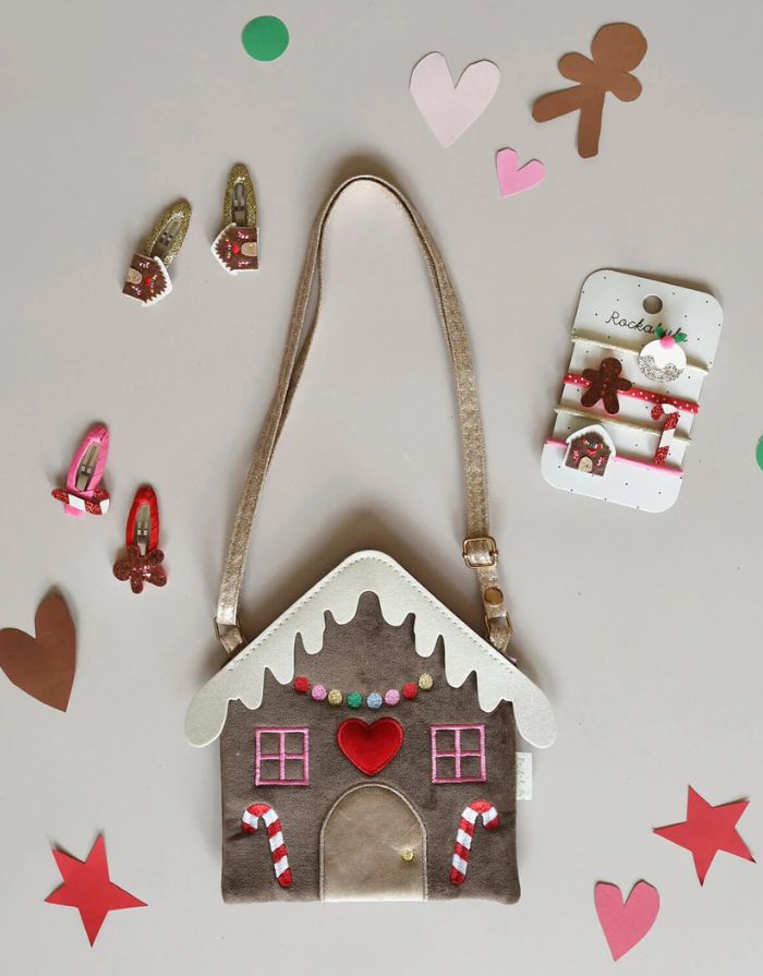 Haarspangen 2er- Set I Gingerbread House