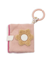 Laden Sie das Bild in den Galerie-Viewer, Jollein Activity Stoffbuch „Flower Fairies“ – weiches Stoffbuch mit Illustrationen von Blumen und Feen in sanften Farben, CE-zertifiziert.
