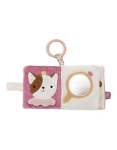 Laden Sie das Bild in den Galerie-Viewer, Jollein Activity Stoffbuch „Flower Fairies“ – weiches Stoffbuch mit Illustrationen von Blumen und Feen in sanften Farben, CE-zertifiziert.
