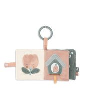 Laden Sie das Bild in den Galerie-Viewer, Jollein Activity Stoffbuch „Lovely Birds“ – farbenfrohes Stoffbuch mit Fee Amy, Blumen, Vogelhaus, Tulpe, Vogel und sternförmigem Spiegel, aus Polyester, CE-zertifiziert.
