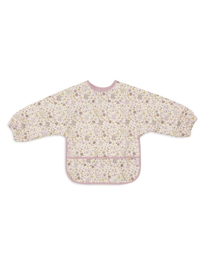 Jollein Ärmellätzchen „Flower Fairies“ – wasserdichtes Lätzchen mit Ärmeln und Blumenprint, OEKO-TEX-zertifiziert.