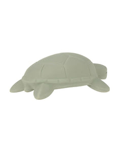 LÄSSIG Badewannenspielzeug Schildkröte aus BPA-freiem Naturkautschuk, weiche Form, integrierte Rassel, ideal für Babys und Kleinkinder, für Badewanne und Dusche.