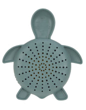 Laden Sie das Bild in den Galerie-Viewer, Buntes LÄSSIG Stapelspielzeug Schildkröte aus 5 Teilen, aus Biokomposit (Polypropylen &amp; Cellulose), BPA-frei, für Kinder ab 18 Monaten, ideal für Sand und Wasser.
