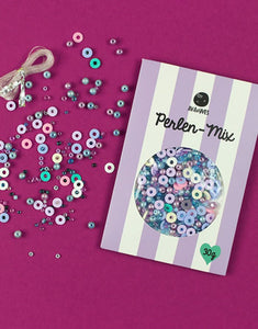 Perlenmix I Flieder/Lila