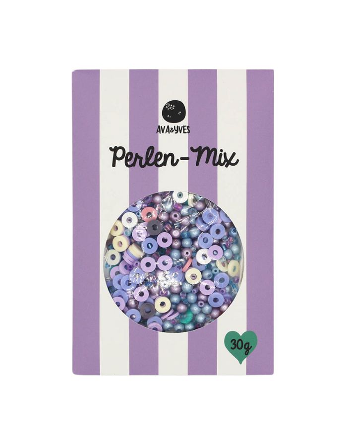 Perlenmix I Flieder/Lila