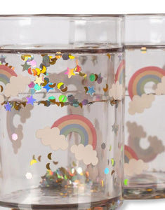Becher Glitter 2er-Set I Rainbow