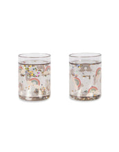 Laden Sie das Bild in den Galerie-Viewer, Becher Glitter 2er-Set I Rainbow
