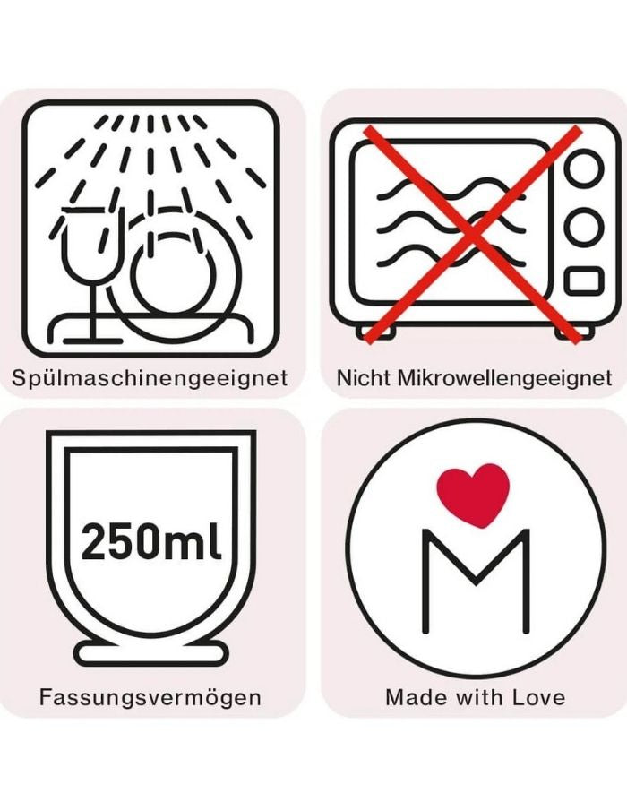  Mea Lini Melaminbecher Hase Hugo grün mit Punkten und Hasenmotiv für Kinder.