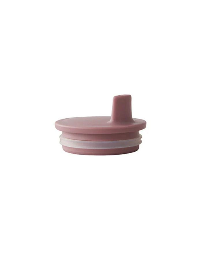 Design Letters Becherdeckel Ash Rose für ECOZEN Kinderbecher, BPA-frei mit sicherem Silikonring.