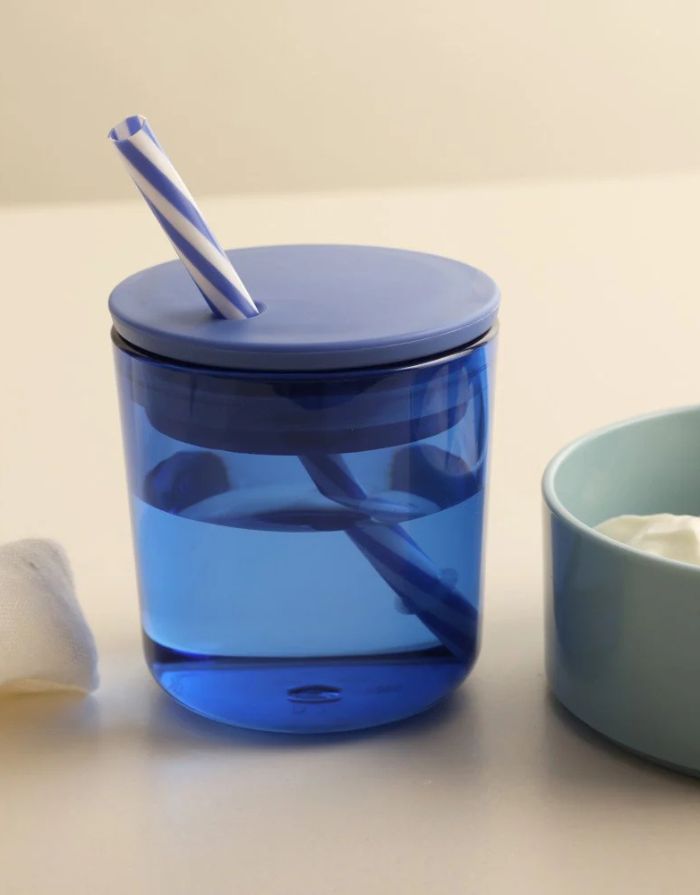  Design Letters Strohhalm-Deckel für Eco Kids Becher – kleckerfreies Trinken, BPA-frei, passend für Ecozen Kinderbecher.