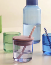 Laden Sie das Bild in den Galerie-Viewer,  Design Letters Strohhalm-Deckel Lavender für Eco Kids Becher – BPA-frei, kleckerfreies Trinken, passend für Ecozen.
