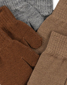 Fäustlinge Onesize Filla 3er-Set I Grey Melange/Beige/Brown