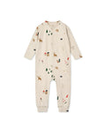 Weihnachtlicher Jumpsuit für Kinder – Liewood Holiday Pyjama Einteiler