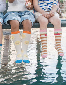 Socken 2er-Set I Stripy Cherry