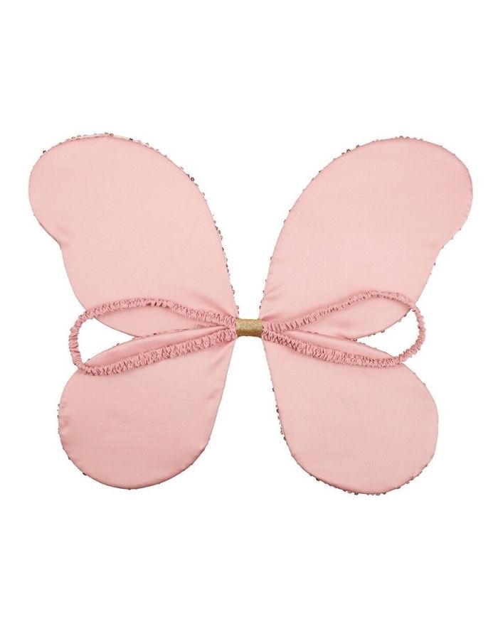 Feenflügel mit Blumen-Pailletten und Satinrückseite für Kinder von Rockahula Kids