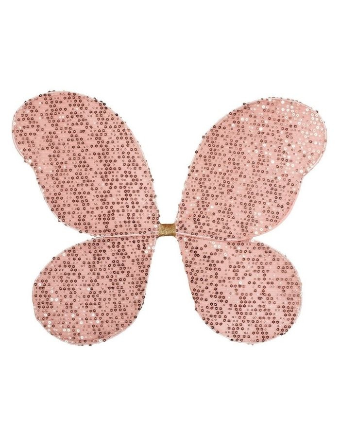 Feenflügel mit Blumen-Pailletten und Satinrückseite für Kinder von Rockahula Kids